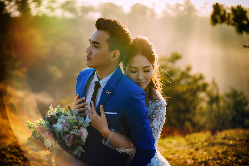 Sương sớm bình minh Đà Lạt 